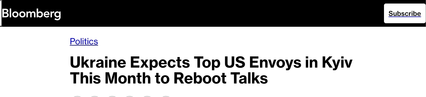 Bloomberg: спецпосланники Трампа Уиткофф и Кушнер могут посетить Украину после 12 апреля